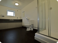 5 star shower rooms at York Caravan Park
