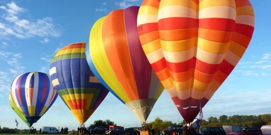 Visit the fabulous York Balloon Festival at York Racecourse