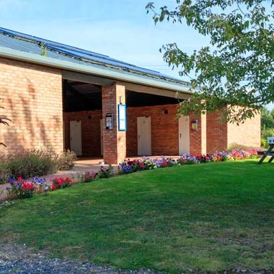 Luxury Facilities Building at York Caravan Park, North Yorkshire