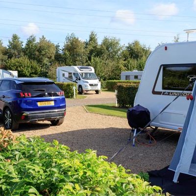Caravan and Motorhome Pitches at York Caravan Park, the only 5-Star Touring Caravan Park Exclusively for Adults in York City, North Yorkshire